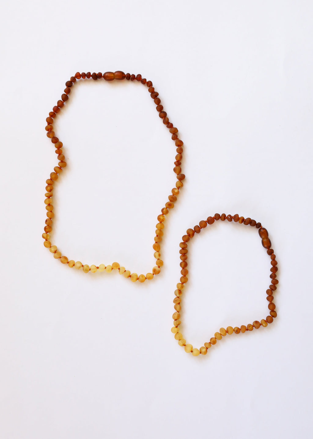 CanyonLeaf Raw Baltic Amber + Sunflower || Necklace || — detail shot 6
