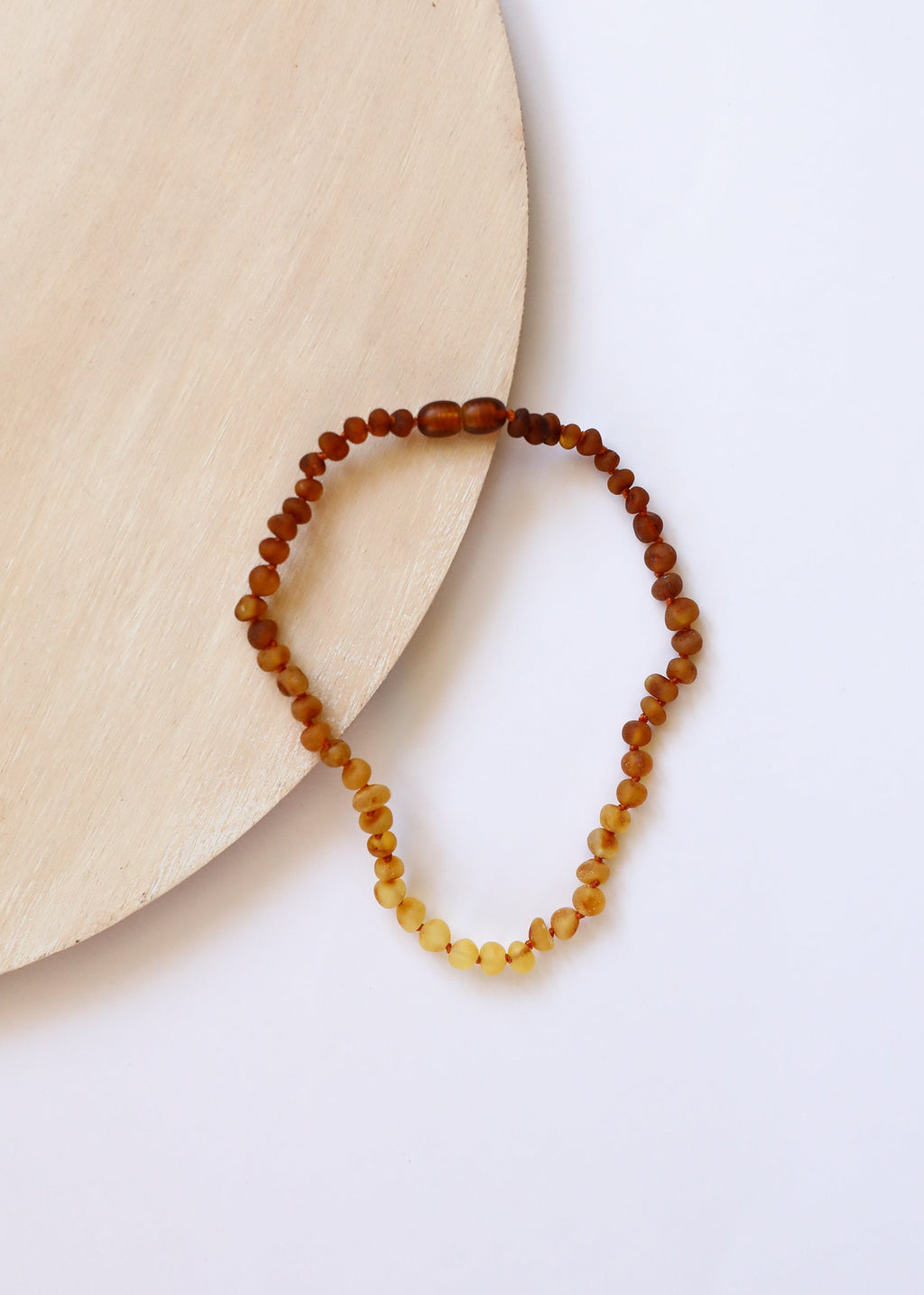 CanyonLeaf Raw Baltic Amber + Sunflower || Necklace || — detail shot 7