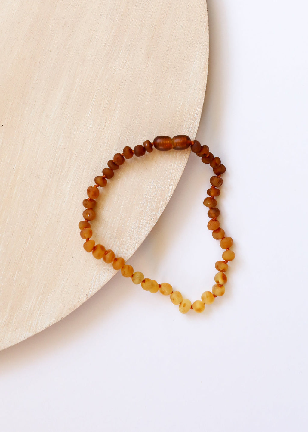 CanyonLeaf Raw Baltic Amber + Sunflower || Necklace || — detail shot 9