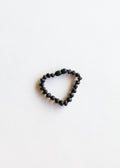 CanyonLeaf Raw Black Baltic Sea Amber || Anklet or Bracelet — main product shot