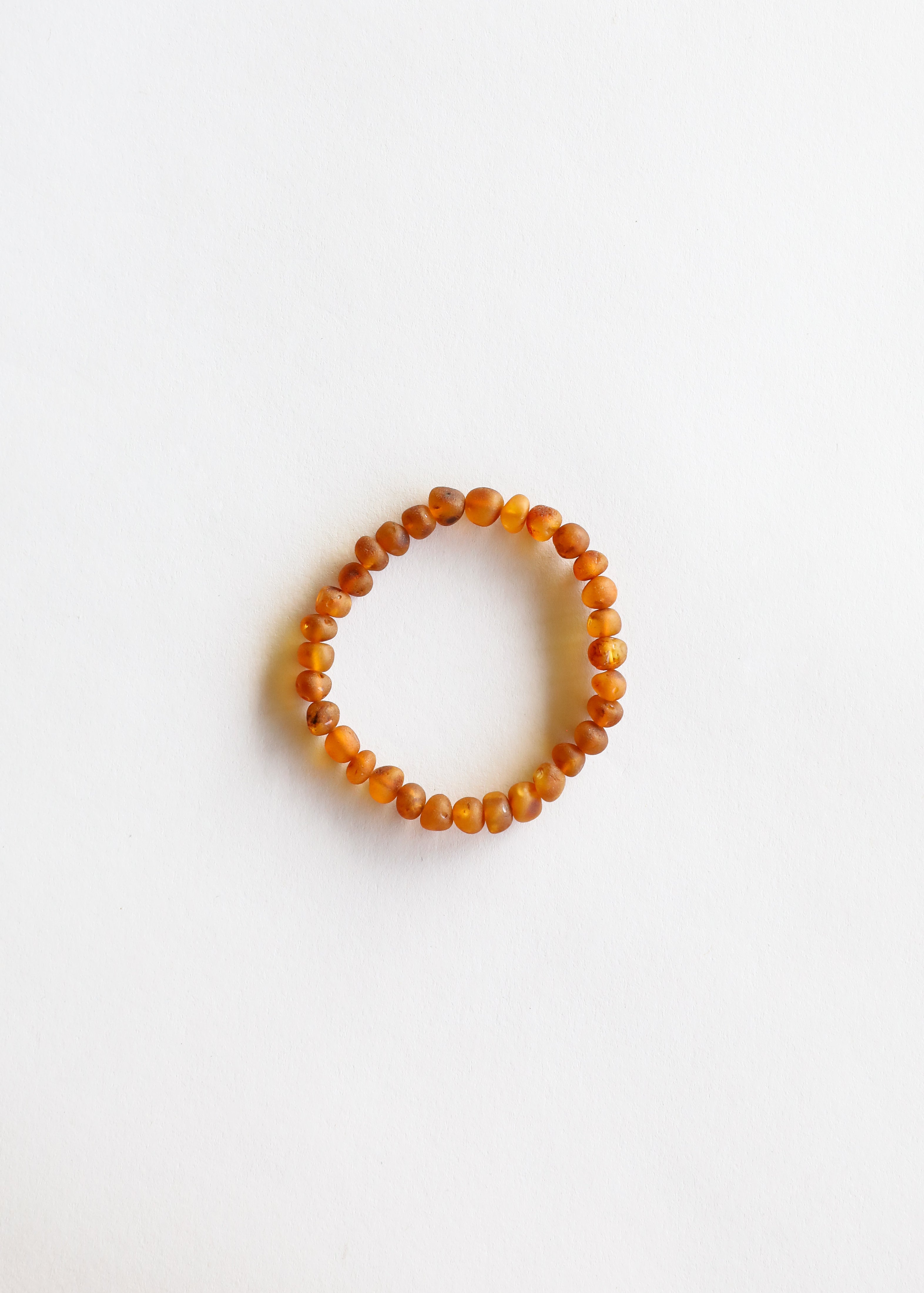 CanyonLeaf Raw Cognac Baltic Amber || Adult Bracelet — main product shot