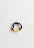 CanyonLeaf Raw Ombre Baltic Amber || Anklet or Bracelet — construction detail