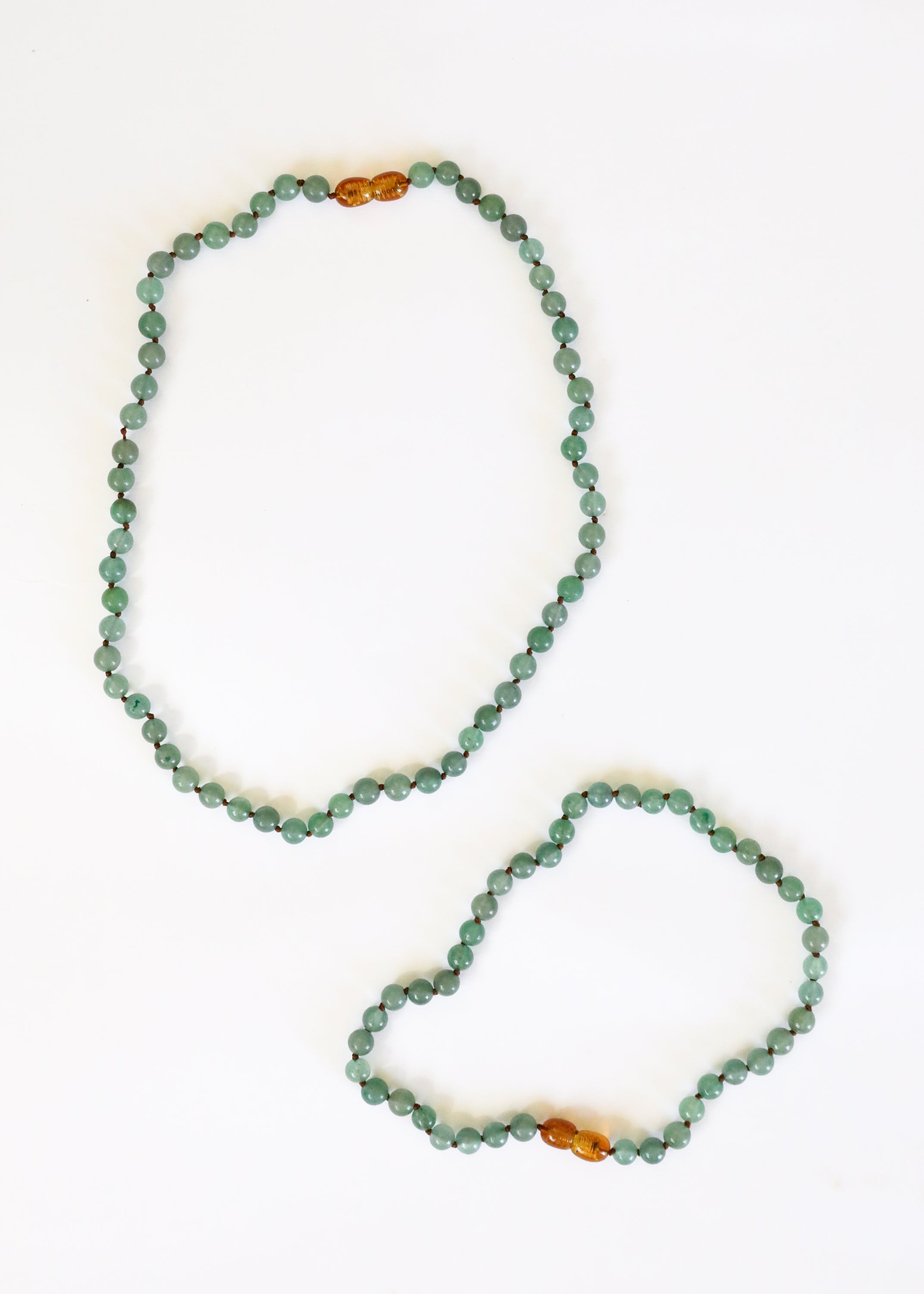 CanyonLeaf Pure Gemstone + Aventurine || Necklace — lifestyle context