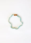 CanyonLeaf Pure Gemstone + Amazonite || Necklace — CanyonLeaf branding close-up