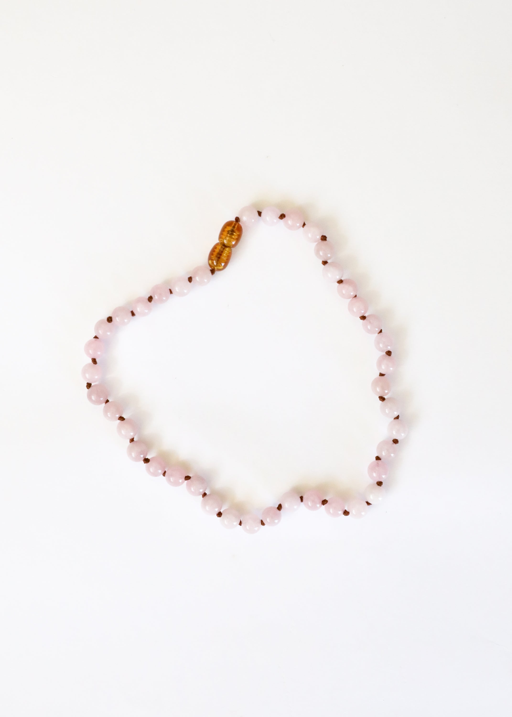 CanyonLeaf Pure Gemstone + Natural Rose Quartz || Beaded Necklace — necklace category context