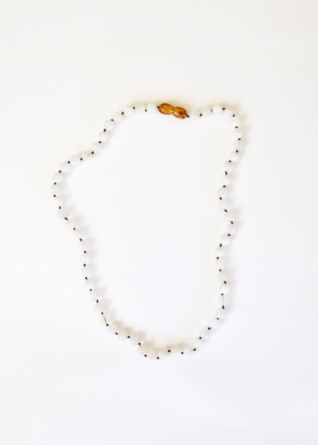 CanyonLeaf Pure Gemstone + Moonstone || Necklace — construction detail