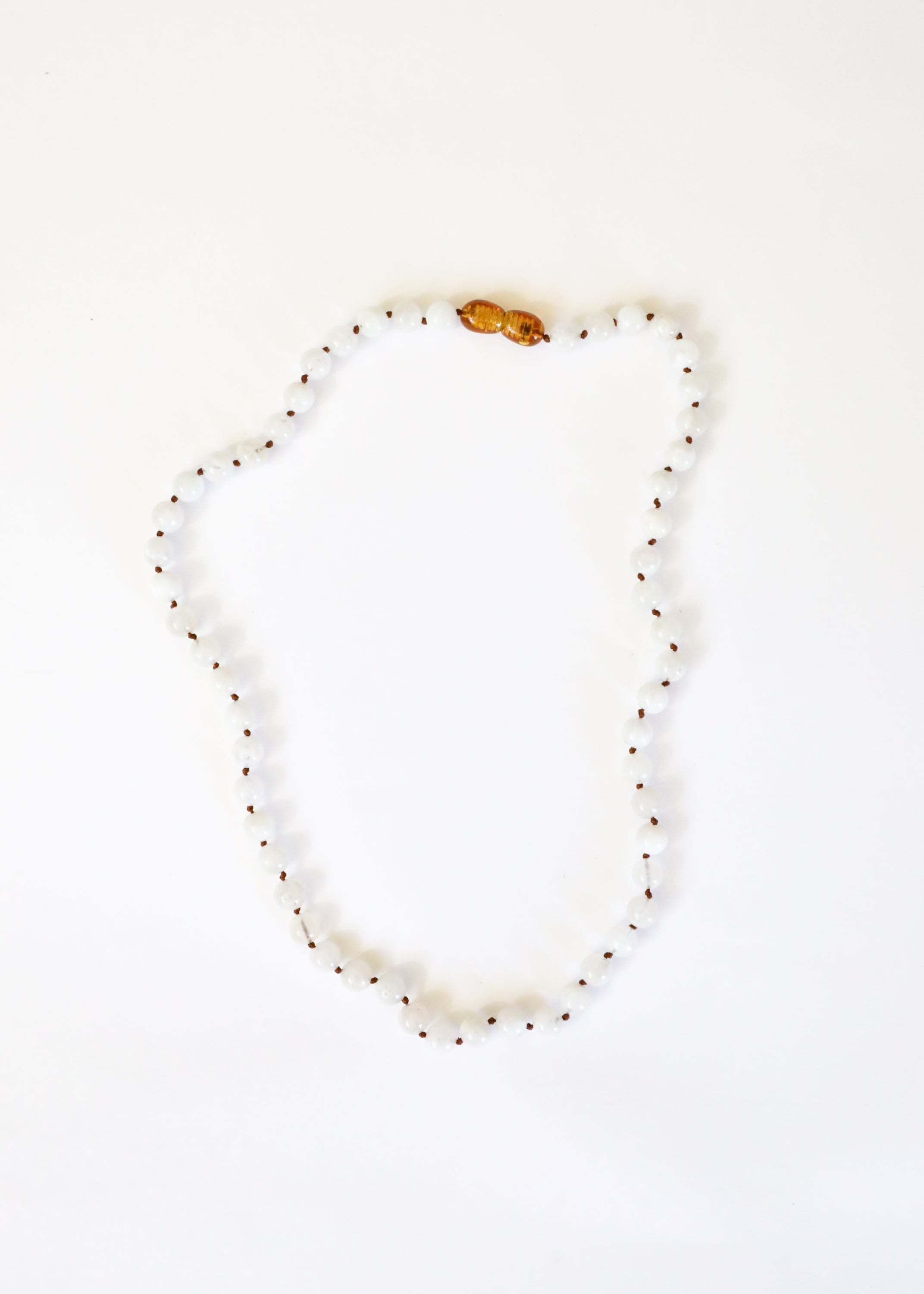 CanyonLeaf Pure Gemstone + Moonstone || Necklace — construction detail