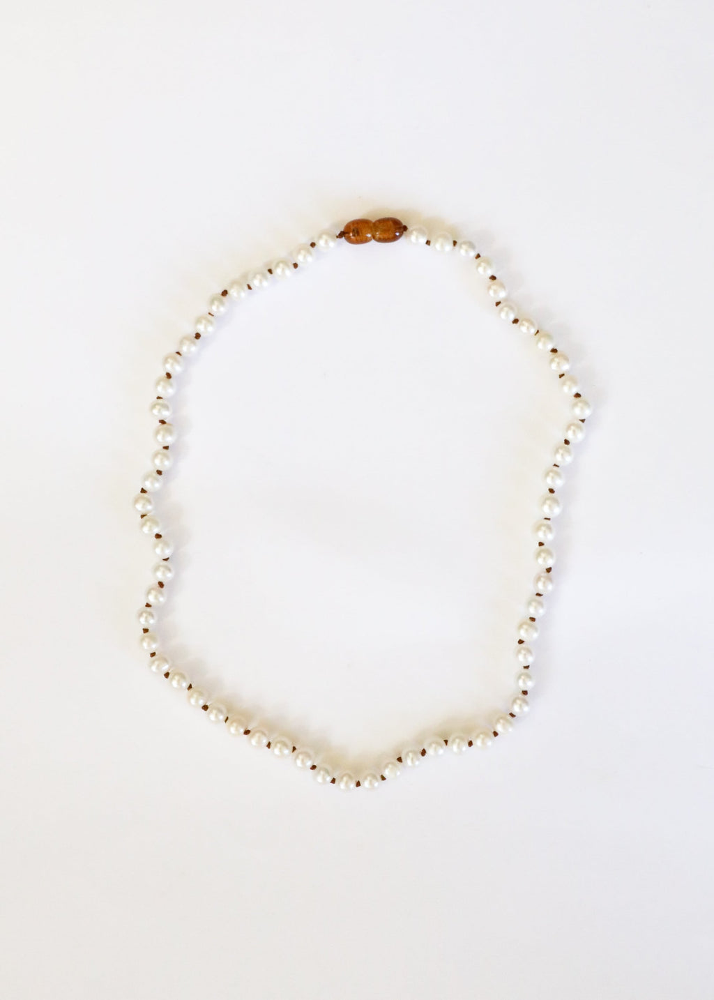 CanyonLeaf Pure Gemstone + Pearl || Necklace — alternative angle