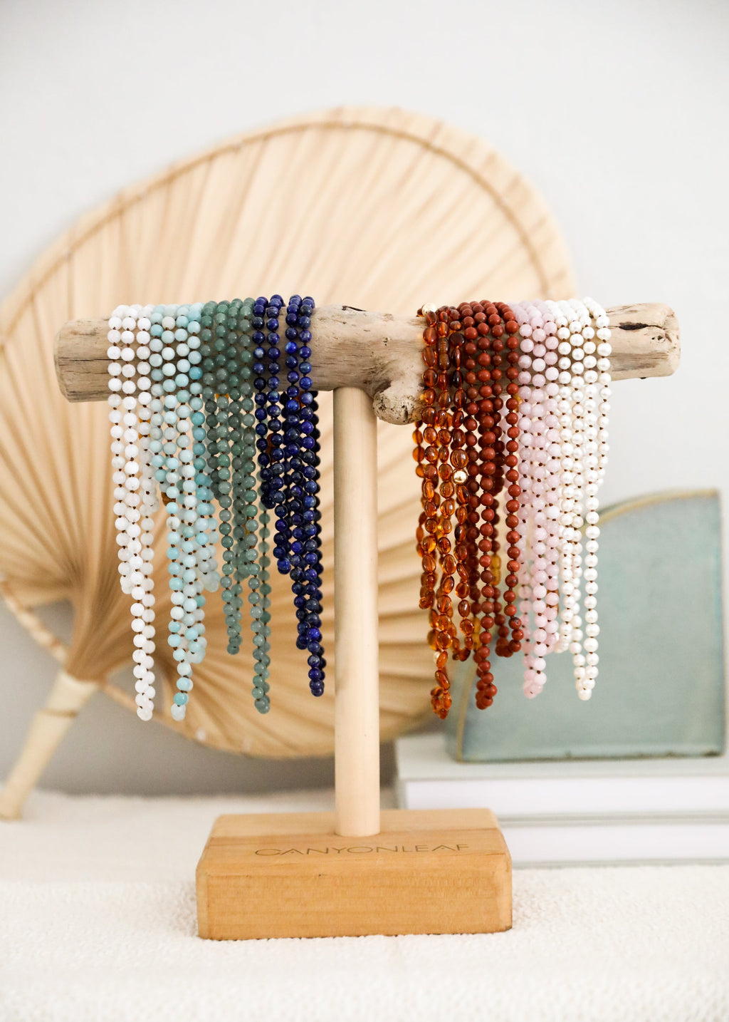 CanyonLeaf Pure Gemstone + Moonstone || Necklace — detail shot 6