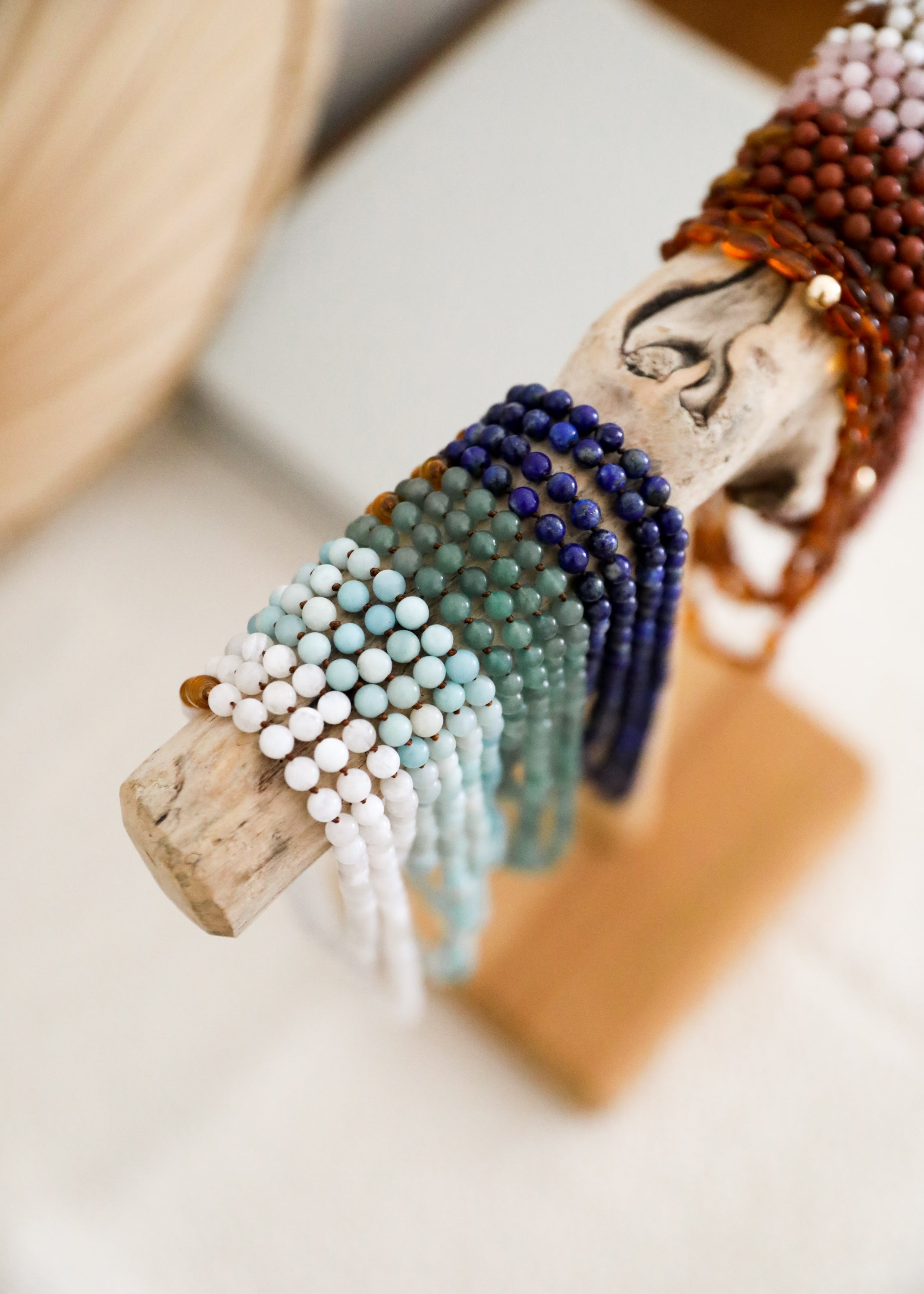 CanyonLeaf Pure Gemstone + Amazonite || Anklet or Bracelet — lifestyle worn / used context