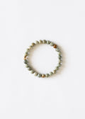 CanyonLeaf Silver Leaf Jasper + 14k Gold Filled || Adult Bracelet — main product shot