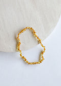 CanyonLeaf Polished Honey Baltic Amber || Necklace — construction detail