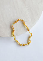CanyonLeaf Polished Honey Baltic Amber || Necklace — construction detail