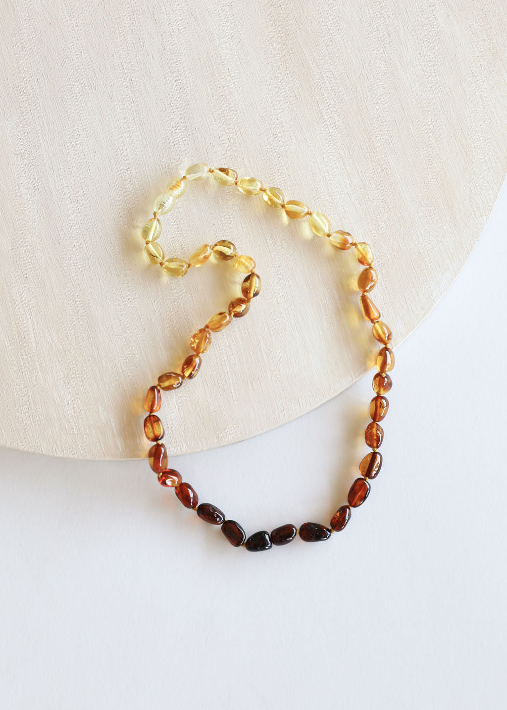CanyonLeaf Polished Ombre Baltic Amber || Necklace — main product shot
