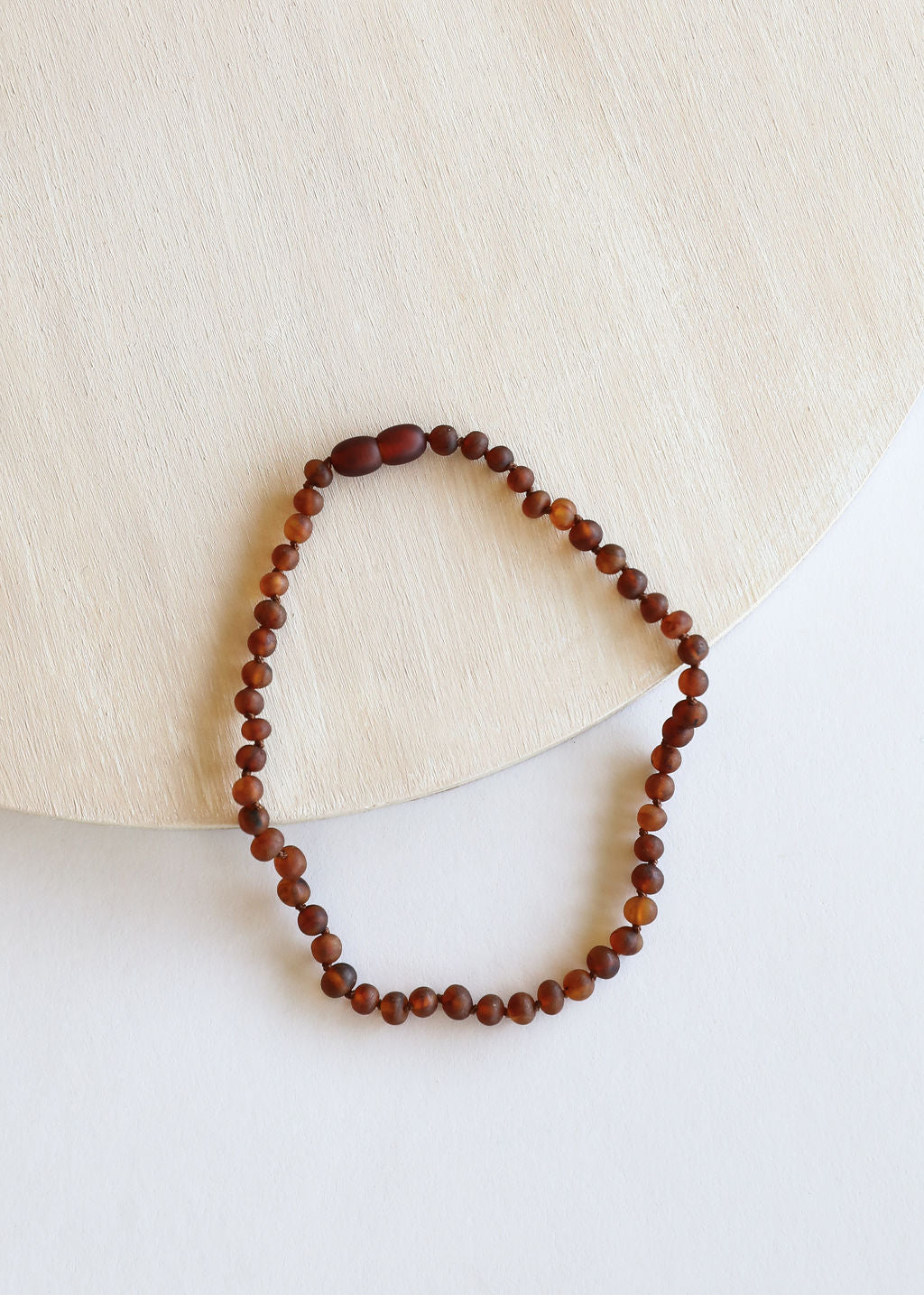 CanyonLeaf Raw Cognac Baltic Amber || Necklace — main product shot