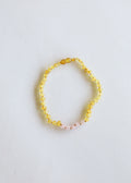 CanyonLeaf Raw Honey Baltic Amber + Rose Quartz || Necklace — necklace category context