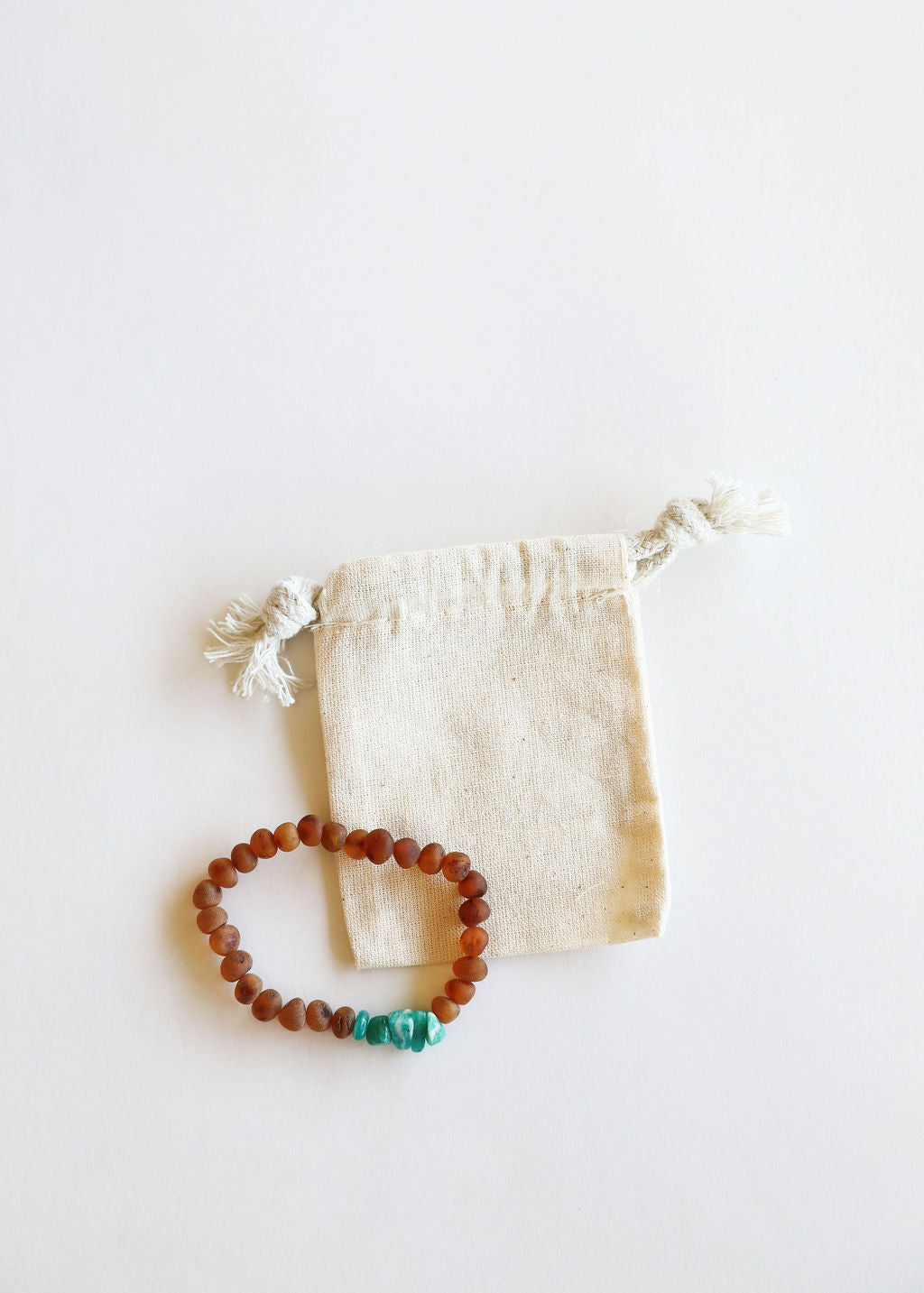 CanyonLeaf Raw Cognac Baltic Amber + Raw Amazonite || Adult Bracelet — bracelet category context