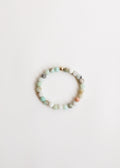 CanyonLeaf Raw Amazonite + 14k Gold Filled || Beaded Bracelet — main product shot