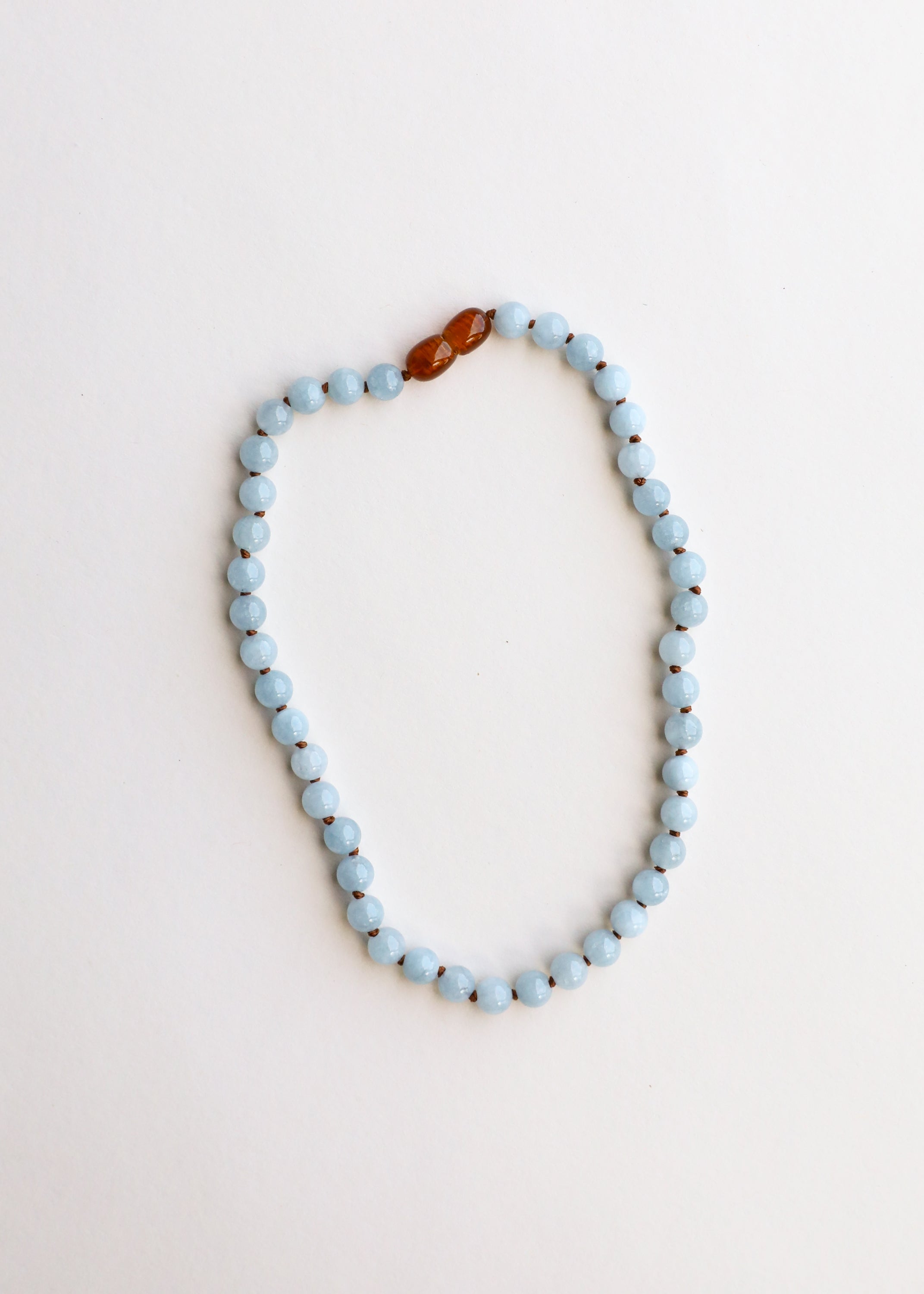 CanyonLeaf Pure Gemstone + Aquamarine || Necklace — lifestyle context