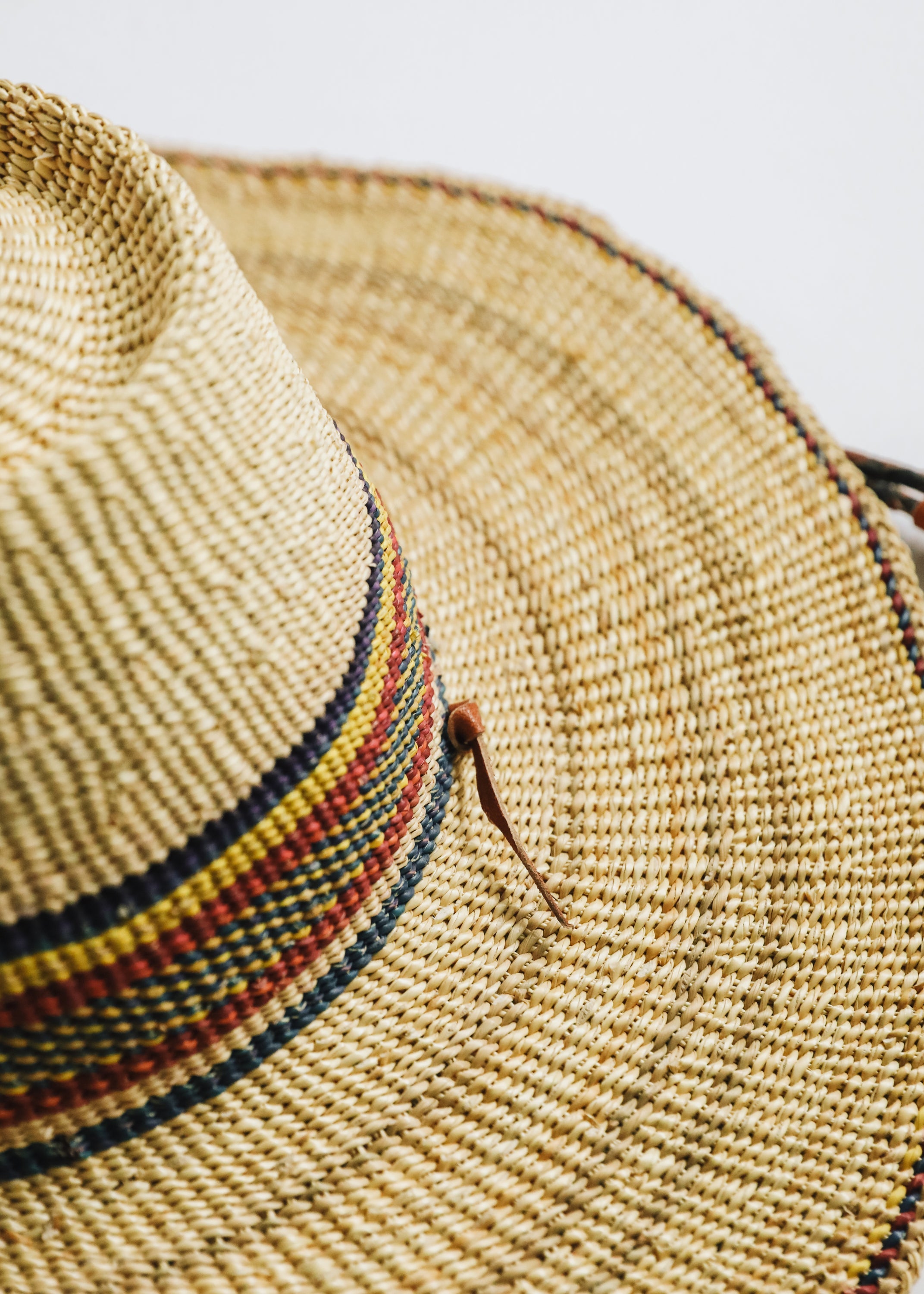 CanyonLeaf Woven Sun Hat — in-use photo