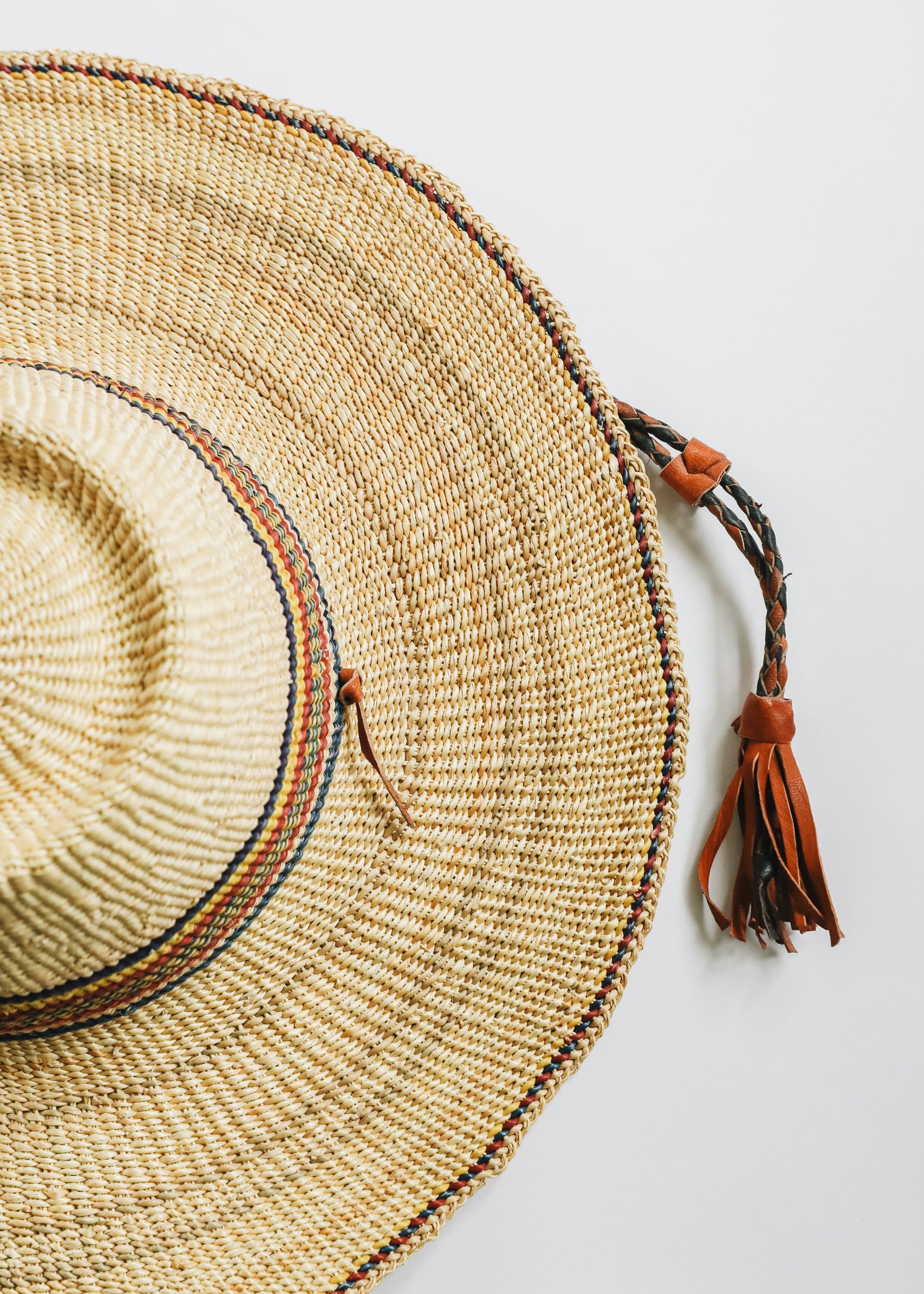 CanyonLeaf Woven Sun Hat — side view