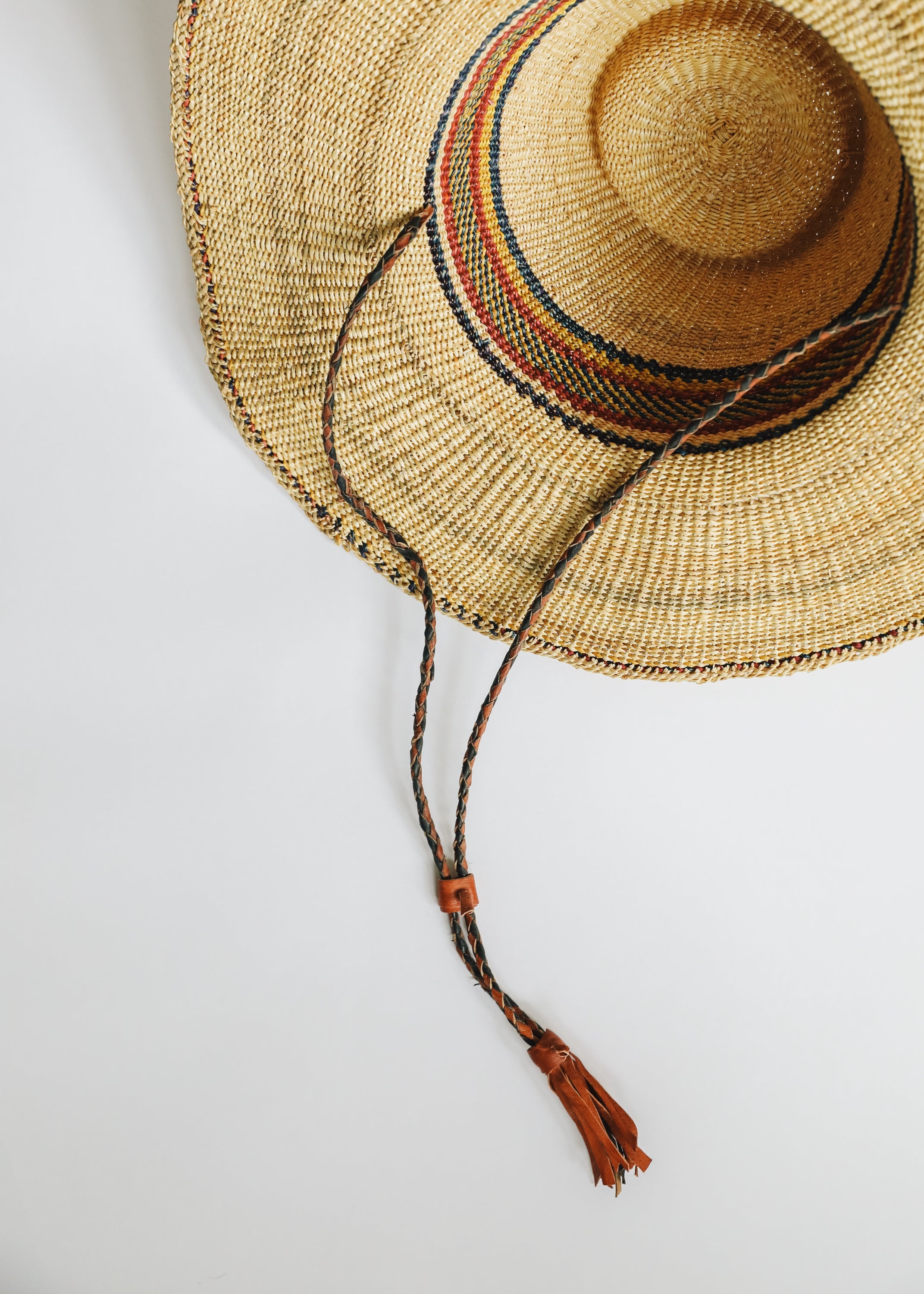 CanyonLeaf Woven Sun Hat — lifestyle context