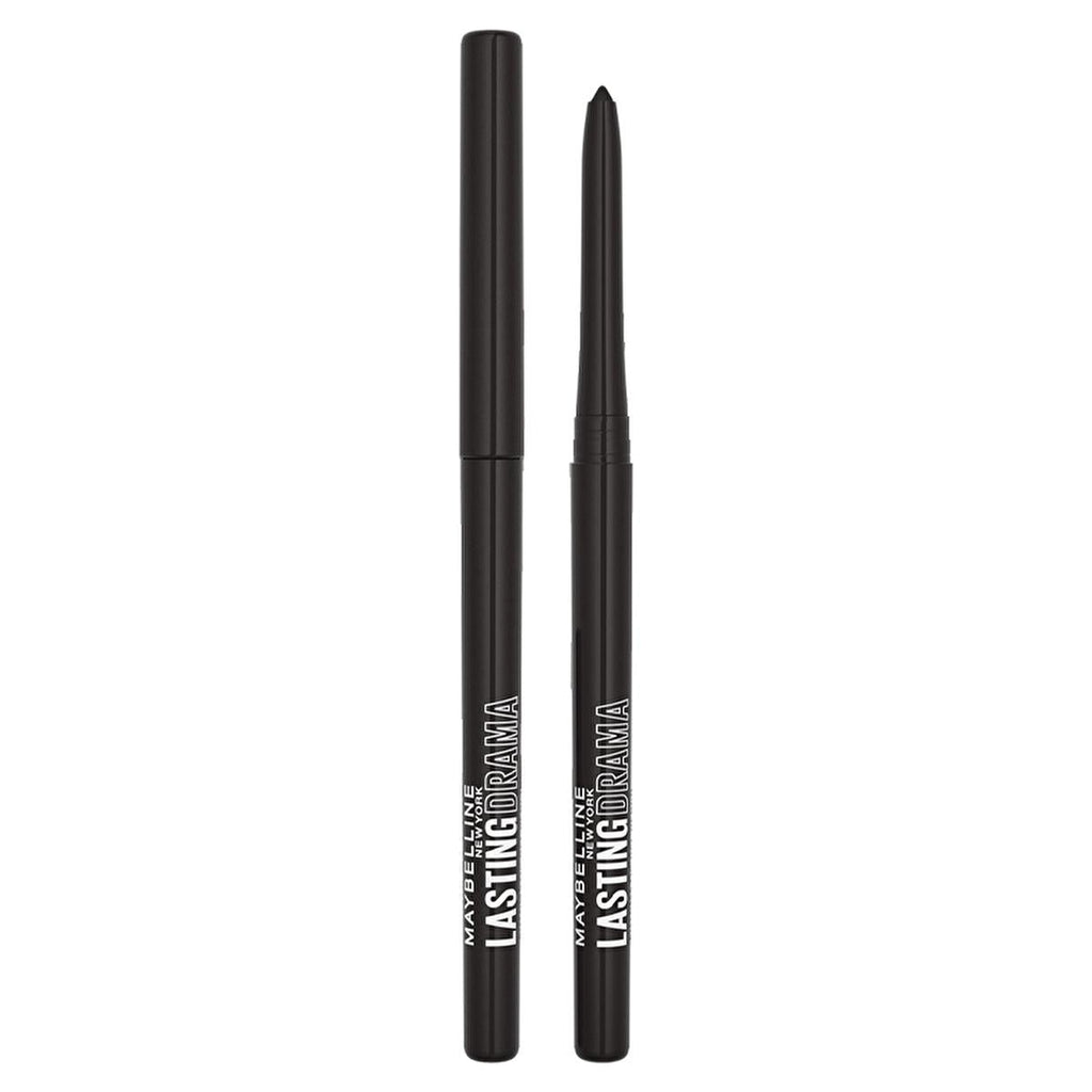 Maybelline Lasting Drama Midnight Black Automatic Gel Eyeliner: Smudge & Water Resistant, Long-Lasting Definition