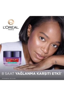 L'Oreal Paris Revitalift Filler: Oil Control Water Based Hyaluronic Acid Gel Cream - Lightweight Facial Moisturizer for Oily Skin, Anti-Aging Benefits