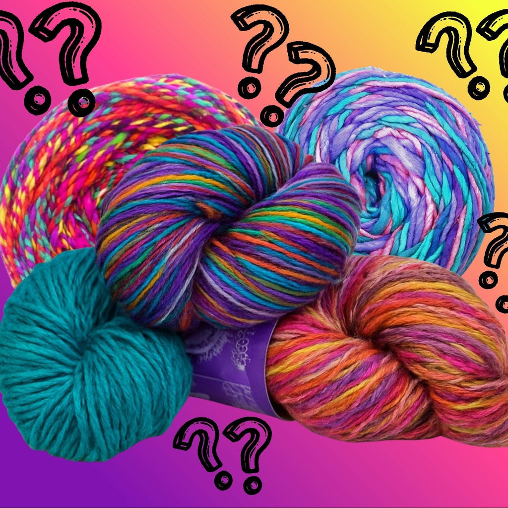 Darn Good Yarn $5 Surprise Skein — Because Your Stash Needs One More — construction detail