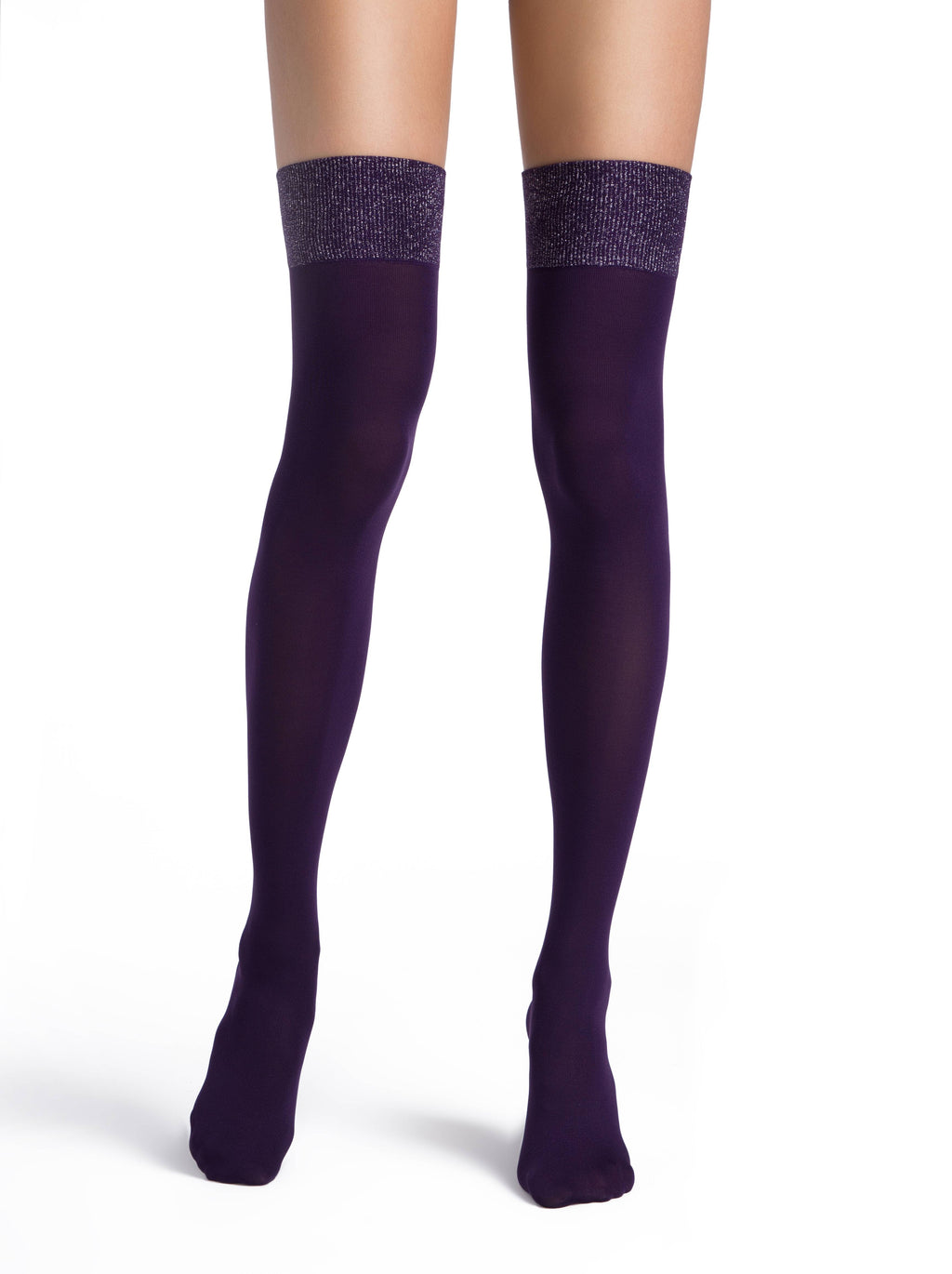 TheRanok.com Knee Highs Conte Trendy - with Lurex — detail close-up