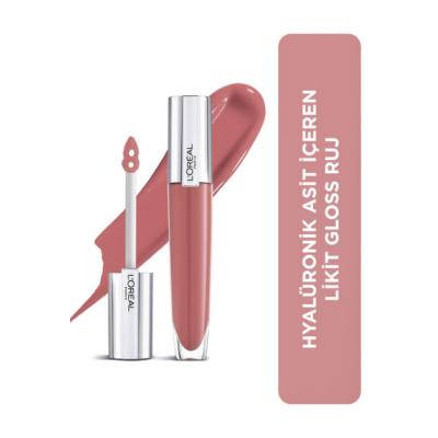 Loreal Paris Brilliant Signature Plump-in-Gloss - 412 Heighten - Hyaluronic Acid Lip Gloss
