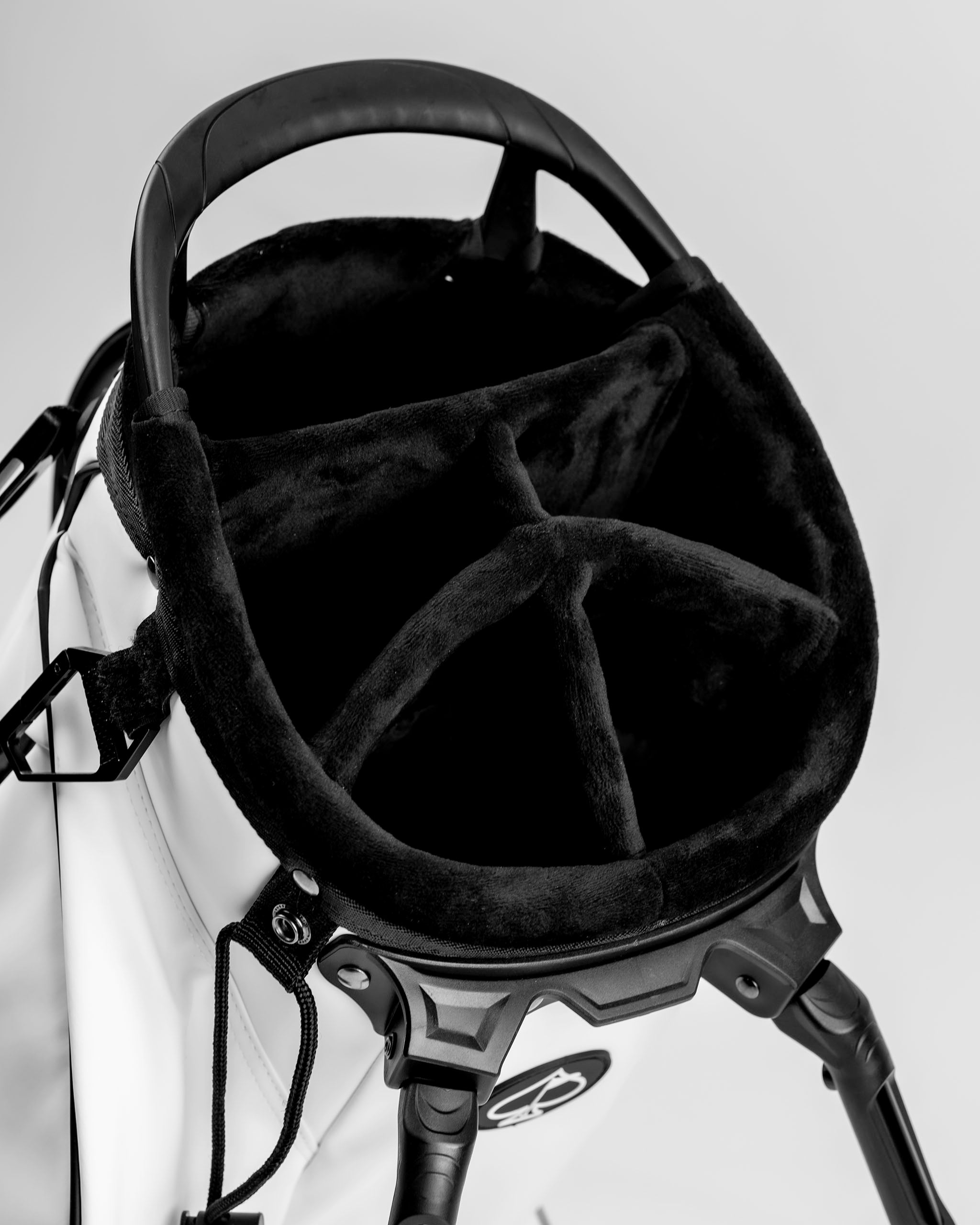 Pins and Aces Player Preferred™ Golf Bag - Domino — fabric or material detail