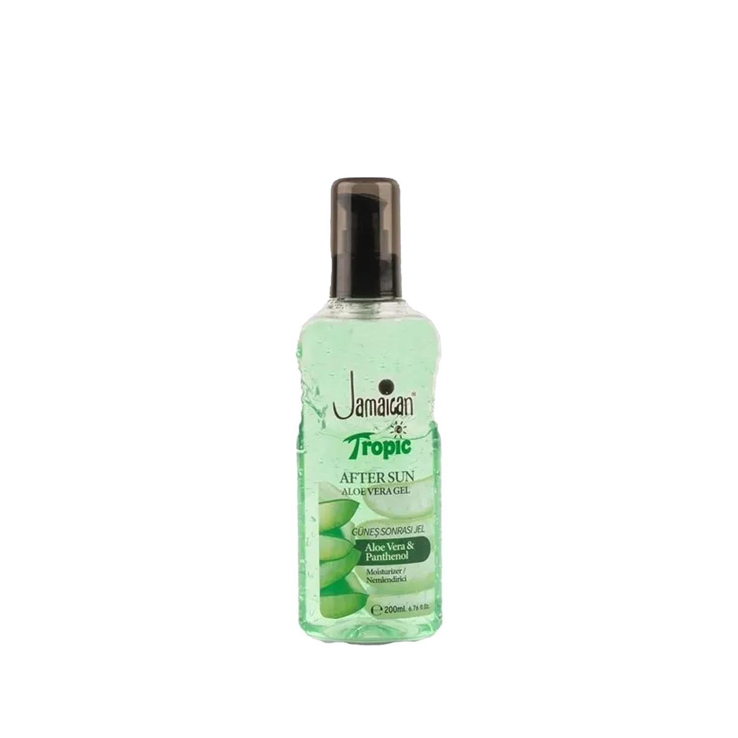 Jamaican Tropic Aloe Vera After Sun Gel - Soothing, Moisturizing Skincare for Sun-Exposed Skin