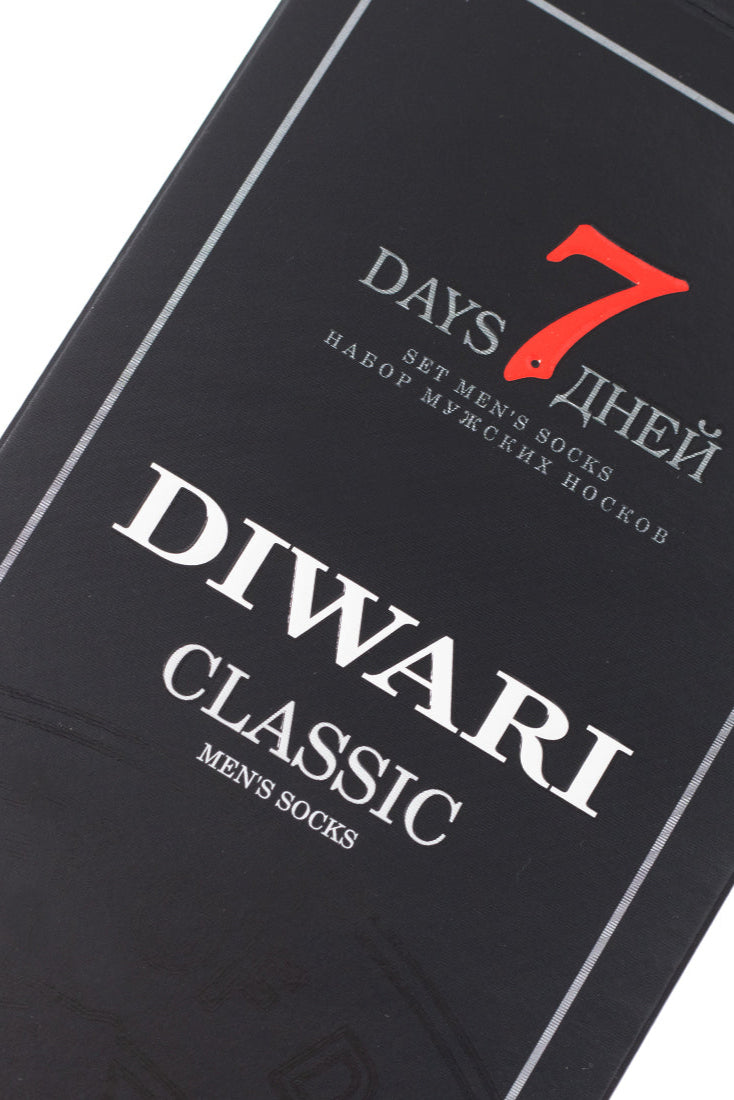 TheRanok.com Conte Cotton Socks Diwari Classic 7 Days (7 Pairs) Gift Box — size reference