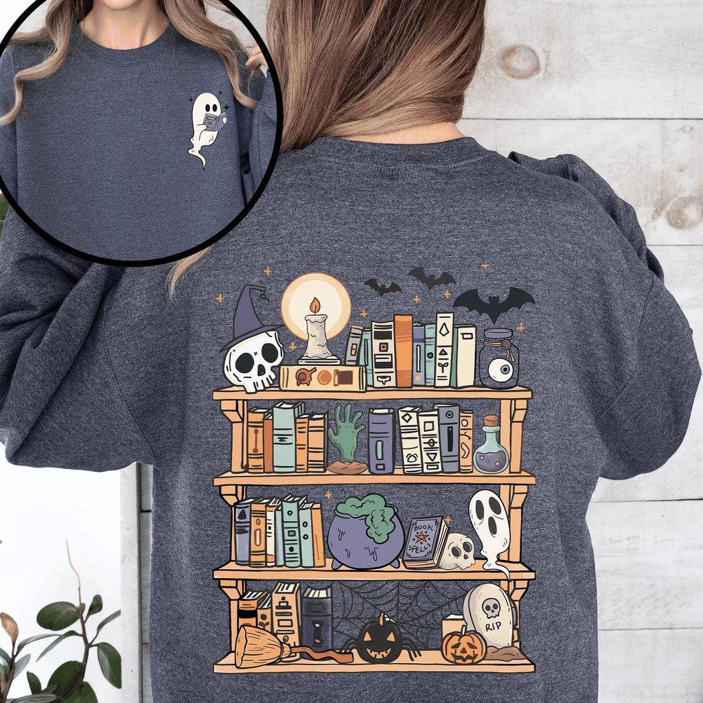 Pasimax Reading Ghost Sweatshirt — back view
