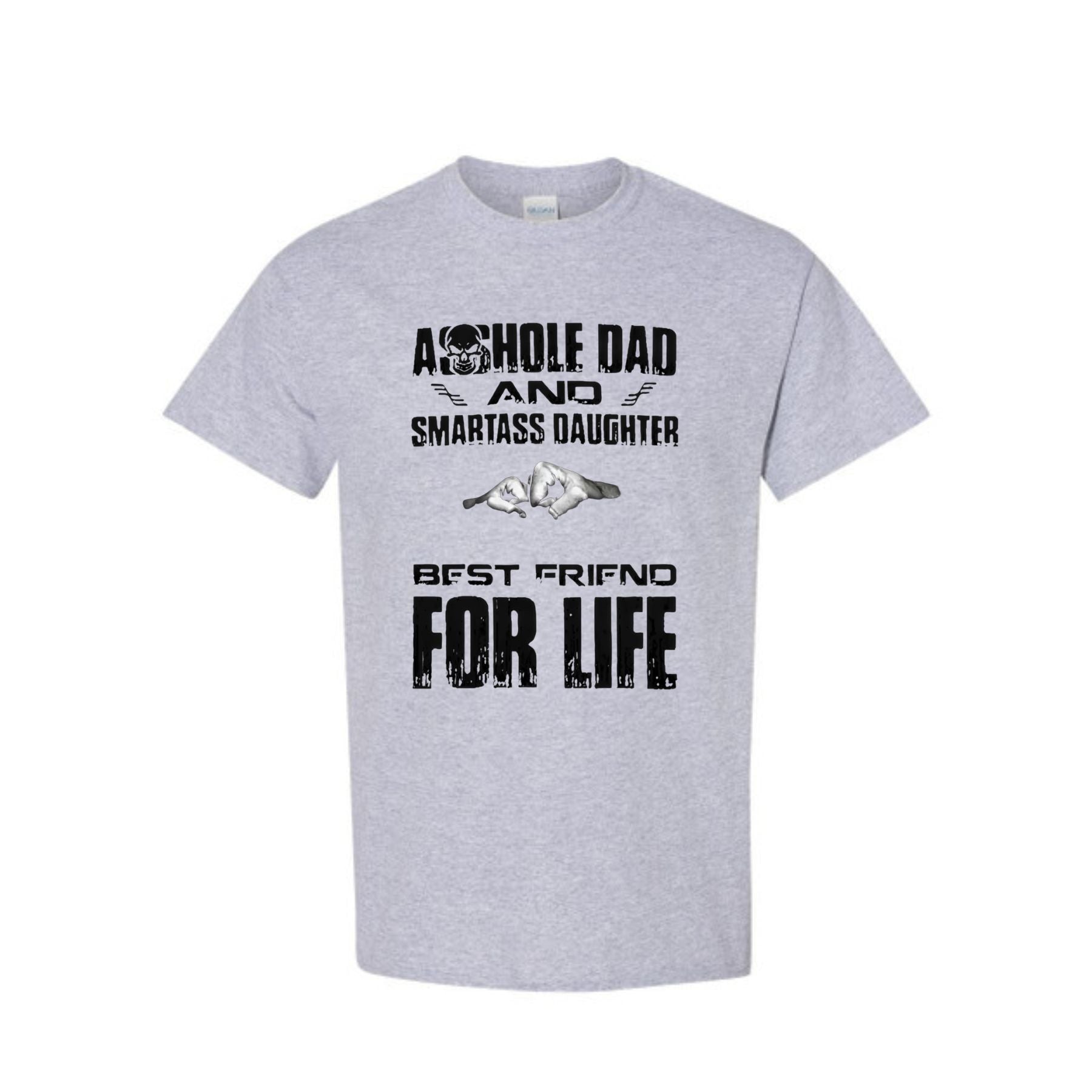 Pasimax Men's Casual Letter Print T-Shirt — back view