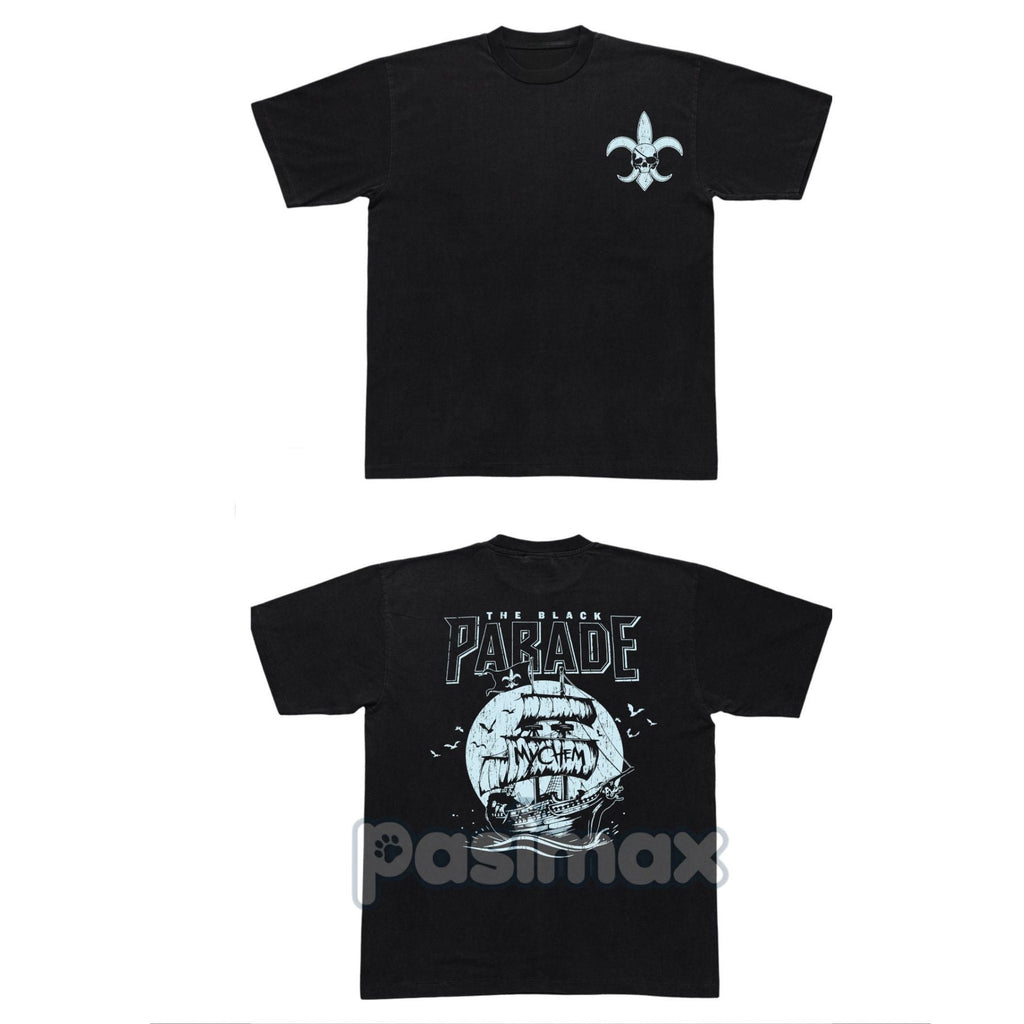Pasimax Official My Chemical Romance Black Parade 2025 Tour T-Shirt — back view