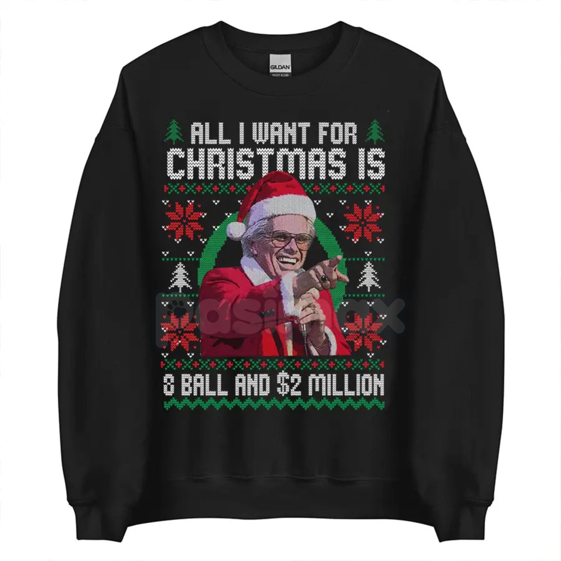 Pasimax Baby Billy Freeman 'Running in the Halls' Christmas Sweatshirt | Righteous Gemstones Musical Moments Jumper | Ironic 