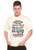 Spun Bamboo Legendary Ride Custom Truck Men's Bamboo Viscose/Organic Cotton Short Sleeve Graphic T-Shirt — main product shot