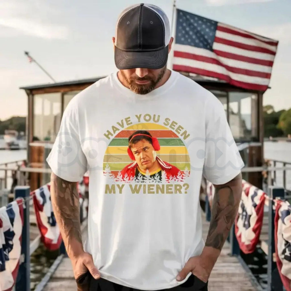 "Something About Mary" Have You Seen My Wiener T-Shirt – Funny 90s Comedy Movie Graphic Tee, Premium 100% Cotton Warren Quote Top, Soft Lived-In Heavyweight Sarcastic Nostalgia Shirt, Made in USA