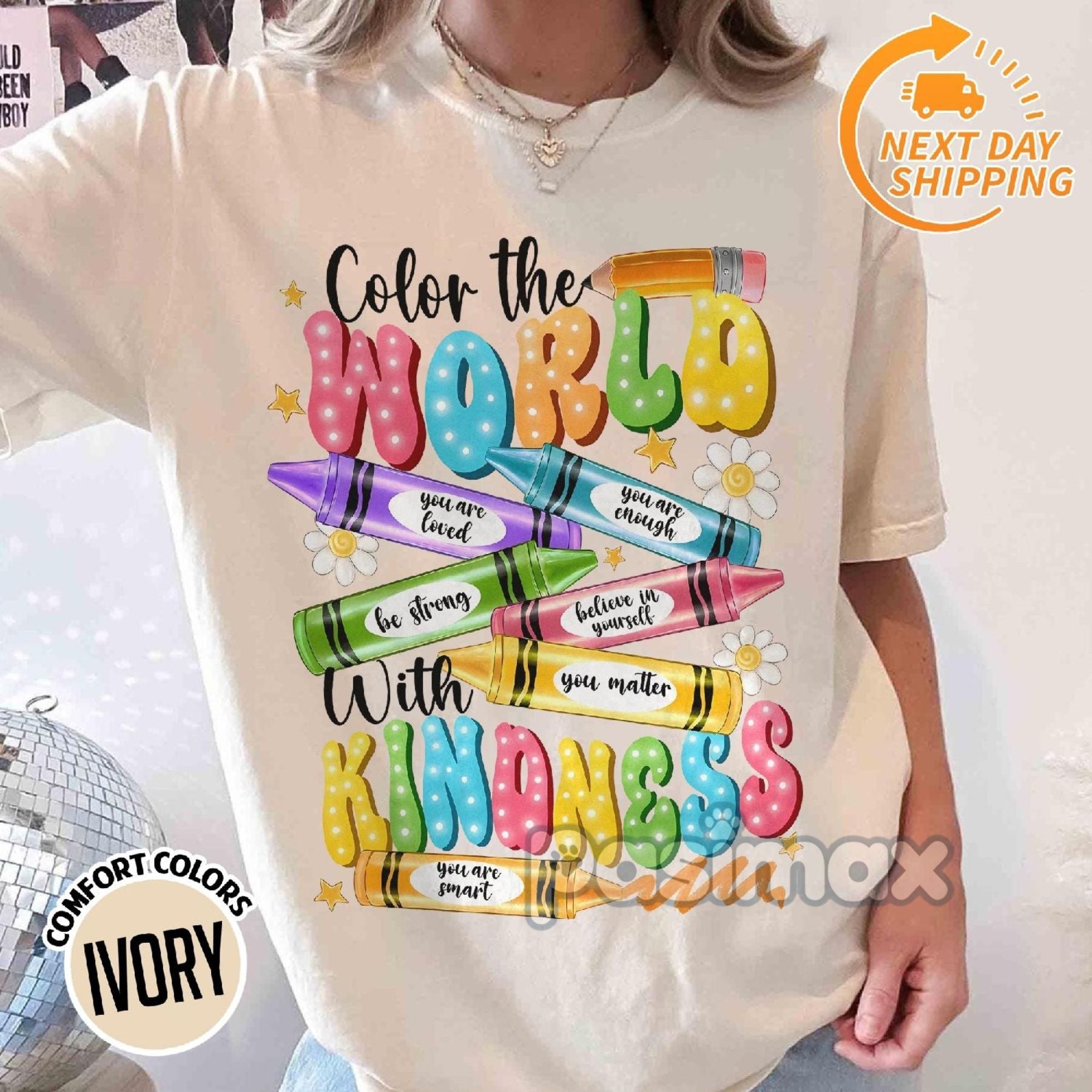 Pasimax 'If You Give Me A Student I Will Love Them' Teacher Shirt — back view
