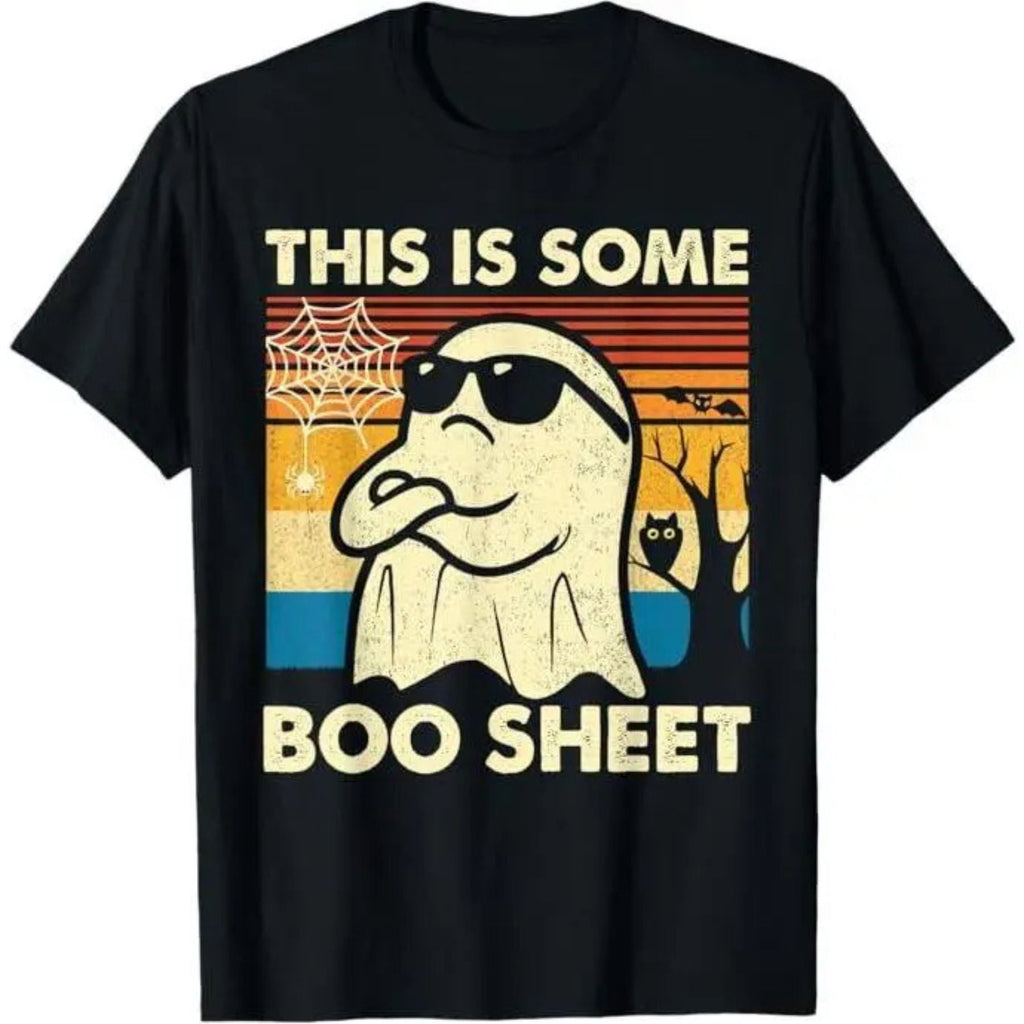 Pasimax "This is Some Boo Sheet" Ghost T-Shirt — back view