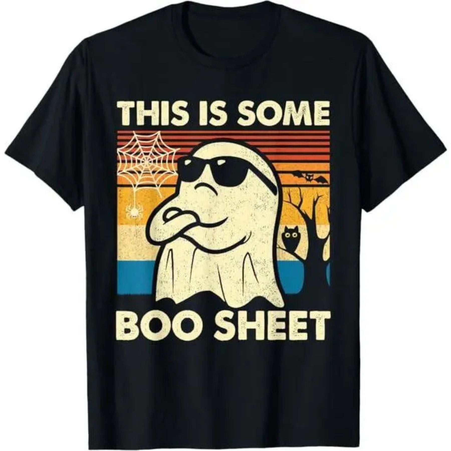 Pasimax "This is Some Boo Sheet" Ghost T-Shirt — back view