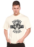 Spun Bamboo Pasadena Garage Men's Bamboo Viscose/Organic Cotton Short Sleeve Graphic T-Shirt — main product shot