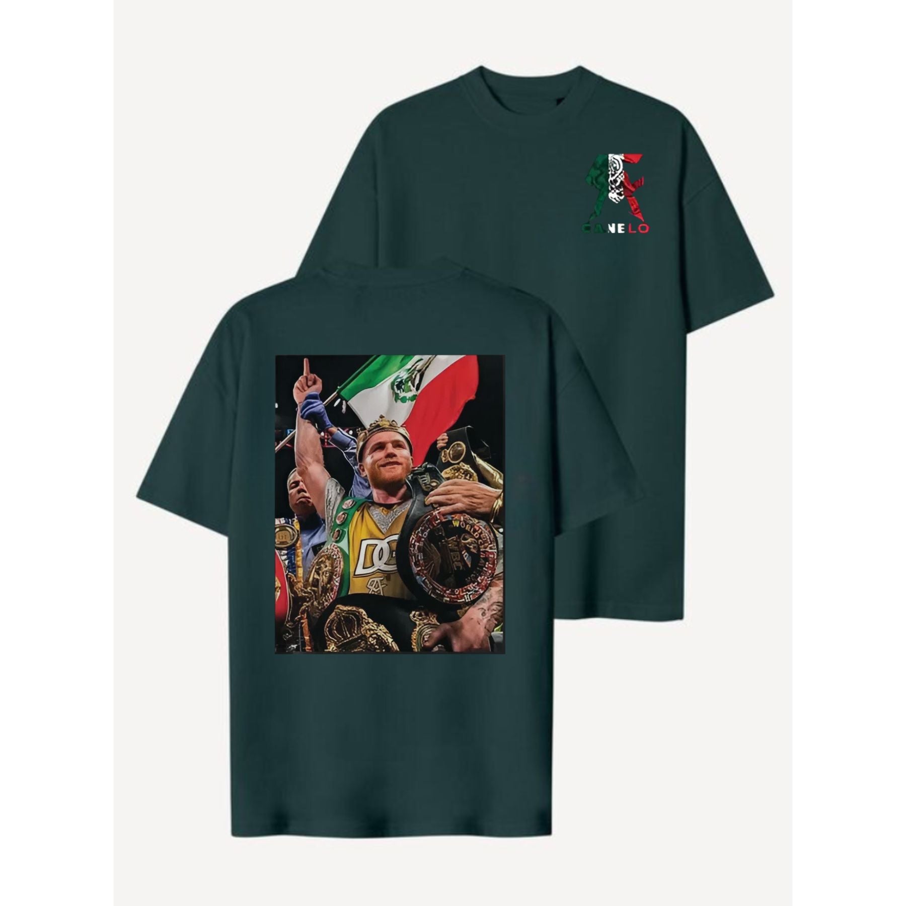 Pasimax Canelo 2-Sided T-Shirt — back view