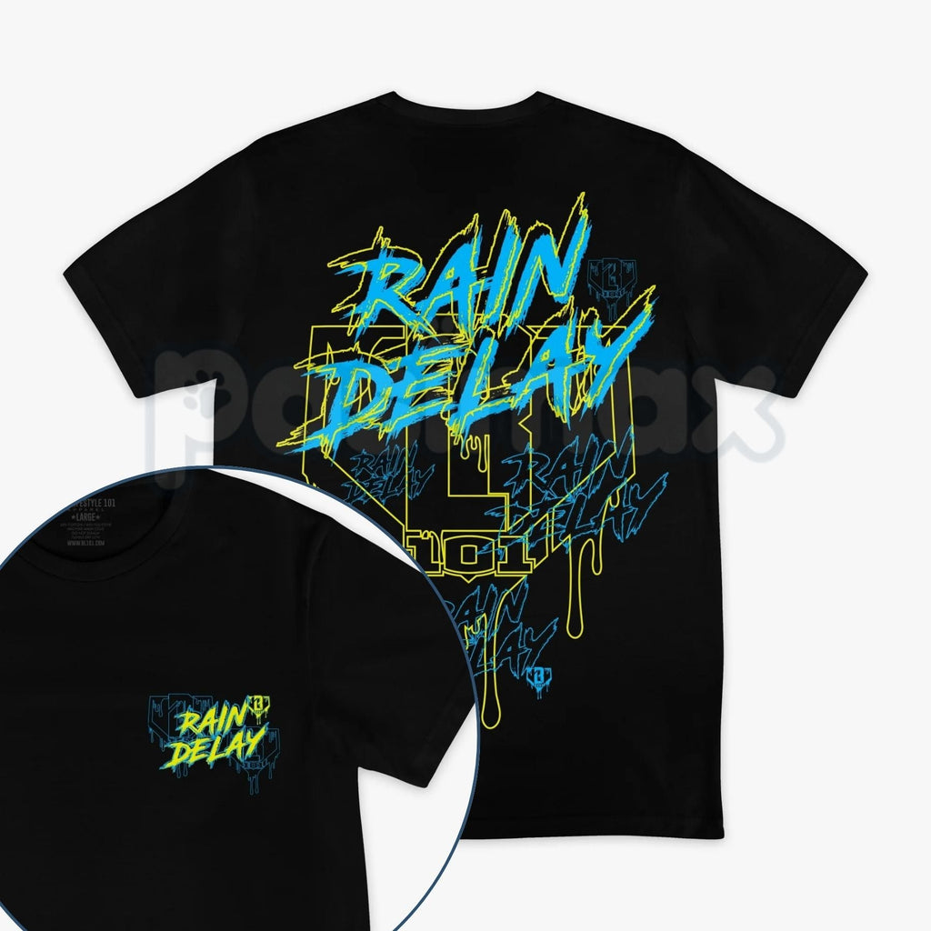 "Rain Delay" Lightning Bolt T-Shirt – Retro Electric Graphic Tee