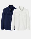 Buki Buki’s Cinqo Western Tech Shirt 2-Pack - Navy/White — main product shot