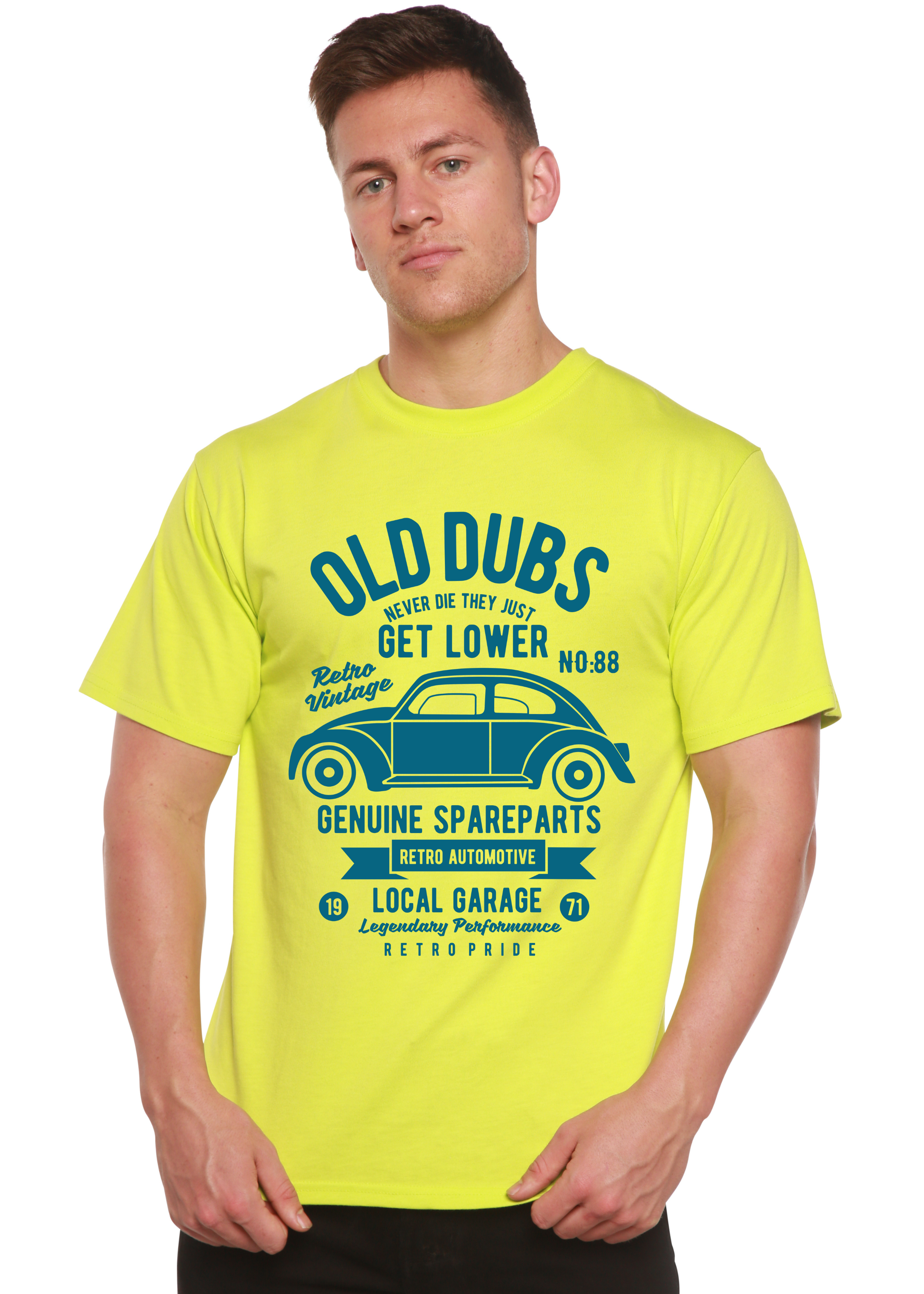 Spun Bamboo Old Dubs Spun Bamboo® Men's Bamboo Viscose/Organic Cotton Short Sleeve Graphic T-Shirt — lifestyle context