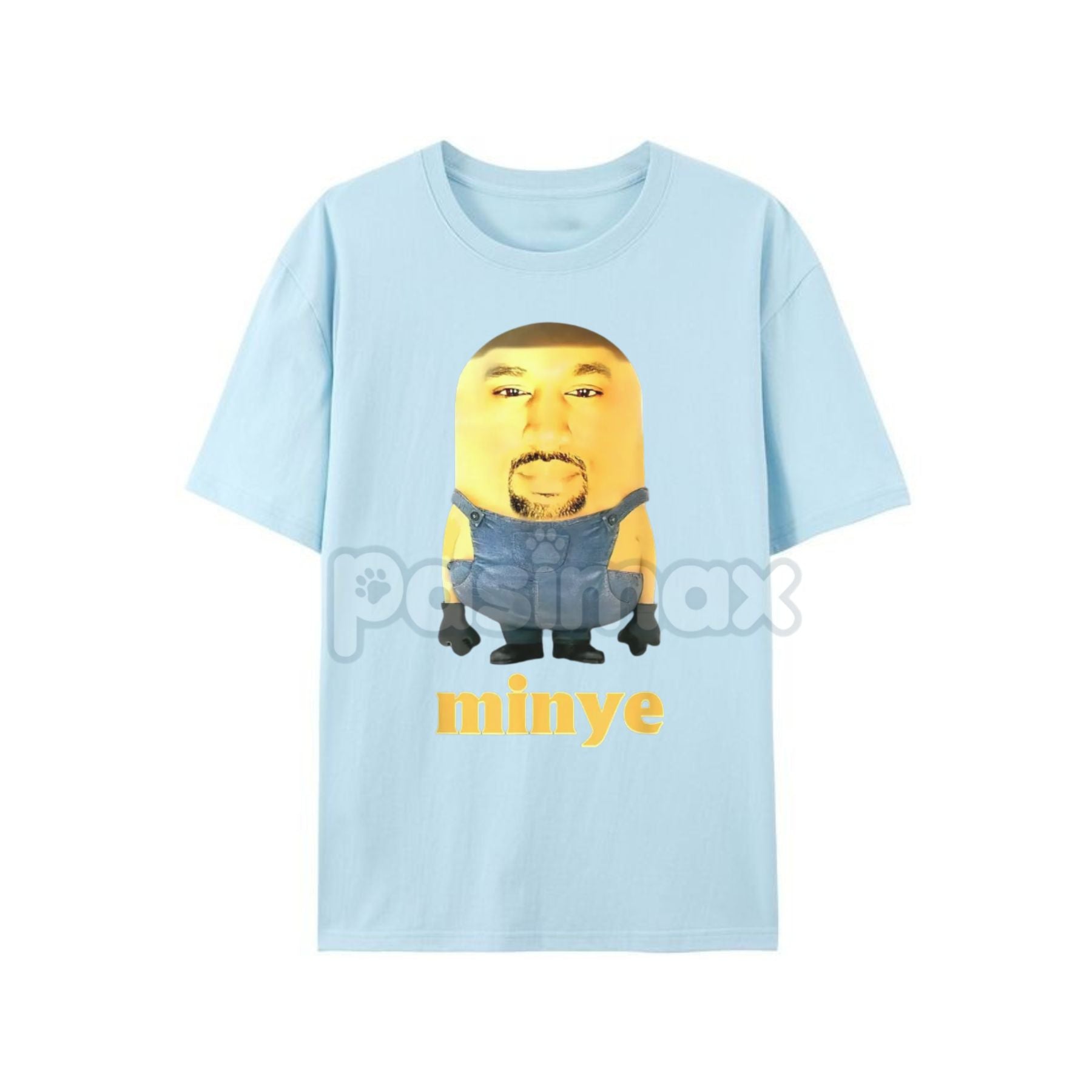 Pasimax "Funny Minye" Cartoon Graphic Tee — back view