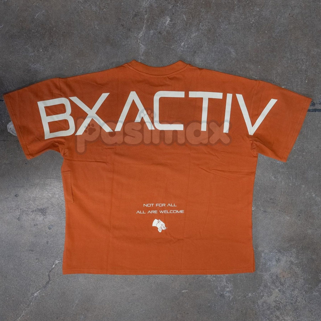 Pasimax BXACTIV Logo T-Shirt - Unisex Classic Brand Graphic Tee, Modern Streetwear Apparel, Soft Cotton Trendy Slogan Shirt —